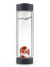 Load image into Gallery viewer, VIA HEAT FITNESS | INSULATED CRYSTAL INFUSION BOTTLE