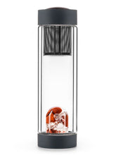 Load image into Gallery viewer, VIA HEAT FITNESS | INSULATED CRYSTAL INFUSION BOTTLE