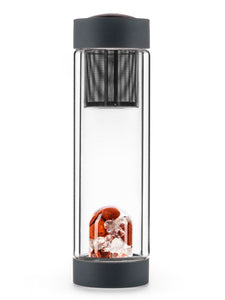 VIA HEAT FITNESS | INSULATED CRYSTAL INFUSION BOTTLE