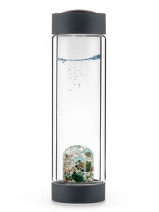 VIA HEAT FOREVER YOUNG | INSULATED CRYSTAL INFUSION BOTTLE